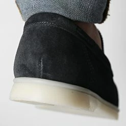 Meilleure vente 🧨 Mocassins 801 Gris Anthracite de Classic Series 🎁 -Classic Series Soldes classic series 332118 801 GRIS SUET 20220818T155851 04