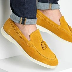 Les meilleures critiques de 🎁 Mocassins 801 Jaune de Classic Series ❤️