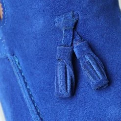 Acheter 💯 Mocassins 801 Bleu Roi de Classic Series 🤩 -Classic Series Soldes classic series 332124 801 SAX SUET 20220818T155940 03