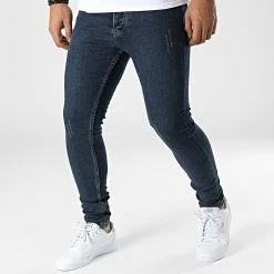 Remise 🛒 Jean Skinny 15780 Bleu Denim de Classic Series 👍