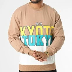 Meilleure affaire ✨ Sweat Crewneck GK-1065 Marron de Classic Series 🥰 -Classic Series Soldes classic series 335158 GK 1065 TABA 20220831T161236 03