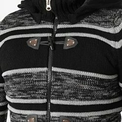 Tout neuf 💯 Gilet Zippé Capuche 3000 Noir Gris Clair de Classic Series ❤️ -Classic Series Soldes classic series 336284 3000 GREY 20220912T154653 02