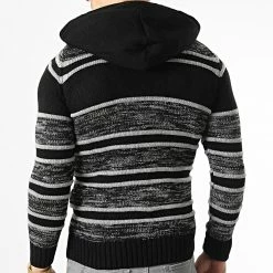 Tout neuf 💯 Gilet Zippé Capuche 3000 Noir Gris Clair de Classic Series ❤️ -Classic Series Soldes classic series 336284 3000 GREY 20220912T154655 04