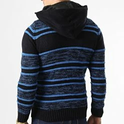 Budget 🎉 Gilet Zippé Capuche 3000 Noir Bleu Clair de Classic Series ✨ -Classic Series Soldes classic series 336286 3000 BLUE 20220912T155030 04