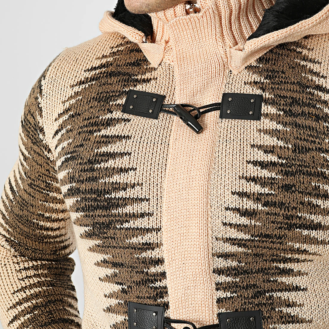 Grosses soldes 😍 Gilet Zippé Capuche 3003 Beige de Classic Series 🛒 4 Grosses soldes 😍 Gilet Zippé Capuche 3003 Beige de Classic Series 🛒 – Image 2