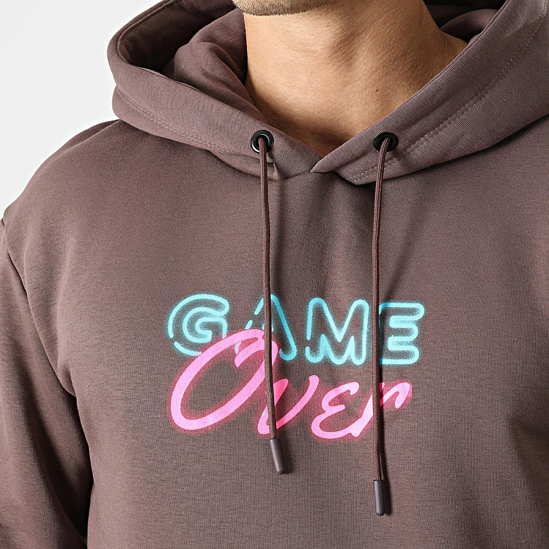 Sortie 😉 Sweat Capuche GK-1128 Prune de Classic Series 👏 4 Sortie 😉 Sweat Capuche GK-1128 Prune de Classic Series 👏 – Image 2