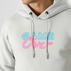 Offres ✨ Sweat Capuche GK-1128 Gris Clair de Classic Series 🎁 -Classic Series Soldes classic series 336305 GK 1128 ACIK GRI 20220912T153326 02