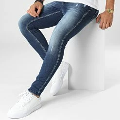 Remise 🛒 Jean Skinny DHZ-3926 Bleu Brut de Classic Series ✨ -Classic Series Soldes classic series 336419 DHZ 3926 K MAVI 20220912T161715 03