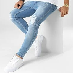 Remise 😍 Jean Skinny DHZ-3851 Bleu Wash de Classic Series 🔔 -Classic Series Soldes classic series 336420 DHZ 3851 MAVI 20220912T160615 03