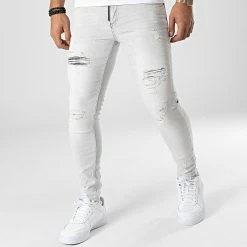 Les meilleures critiques de 😀 Jean Skinny DHZ-3737 Gris de Classic Series 🛒