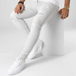 Les meilleures critiques de 😀 Jean Skinny DHZ-3737 Gris de Classic Series 🛒 -Classic Series Soldes classic series 336422 DHZ 3737 3 A FUME 20220912T162122 03