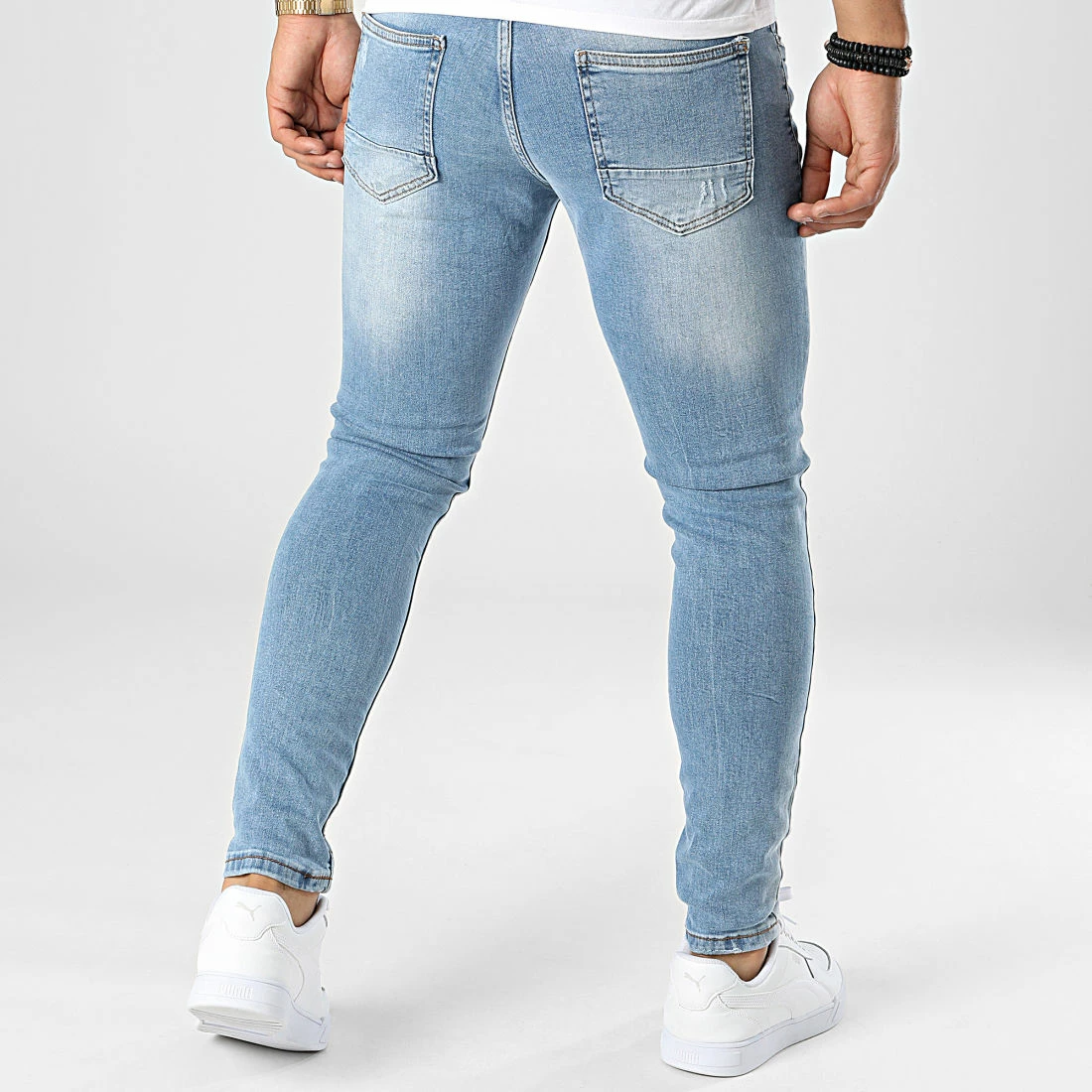 Meilleur prix đ Jean Skinny DHZ-3810 Bleu Wash de Classic Series â 6 Meilleur prix đ Jean Skinny DHZ-3810 Bleu Wash de Classic Series â â Image 4