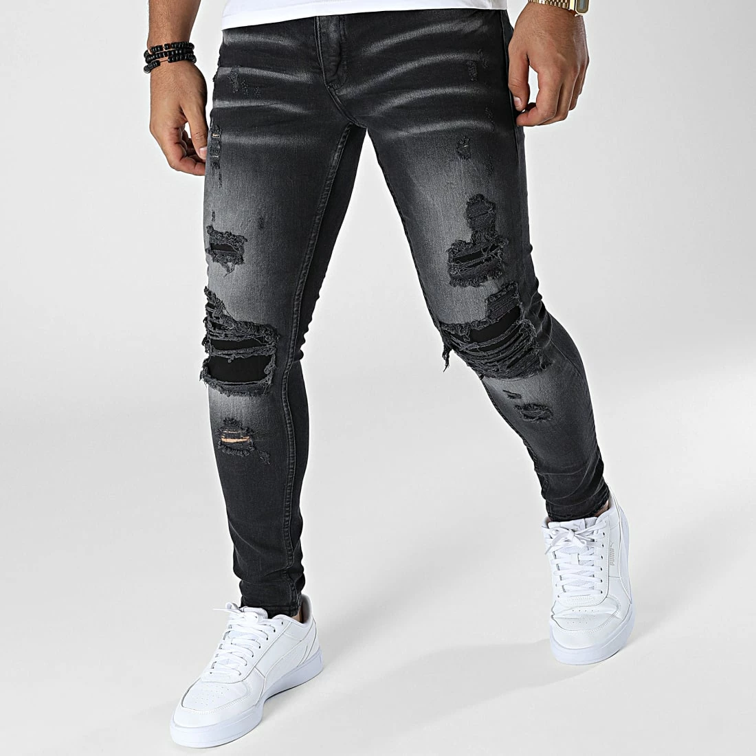 Offres 🤩 Jean Skinny DHZ-3843 Noir de Classic Series 👏 3 Offres 🤩 Jean Skinny DHZ-3843 Noir de Classic Series 👏