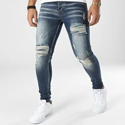 Meilleur prix 🧨 Jean Skinny DHZ-3995 Bleu Brut de Classic Series 🎉