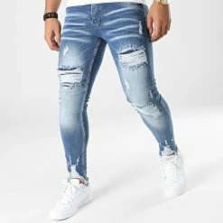 Meilleure vente 🛒 Jean Skinny DHZ-3884 Bleu Denim de Classic Series 🔔