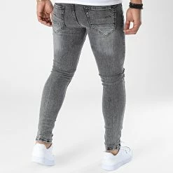 Vente flash 👏 Jean Skinny DHZ-3843 Gris de Classic Series ❤️ -Classic Series Soldes classic series 336433 DHZ 3843 1 FUME 20220919T160204 04