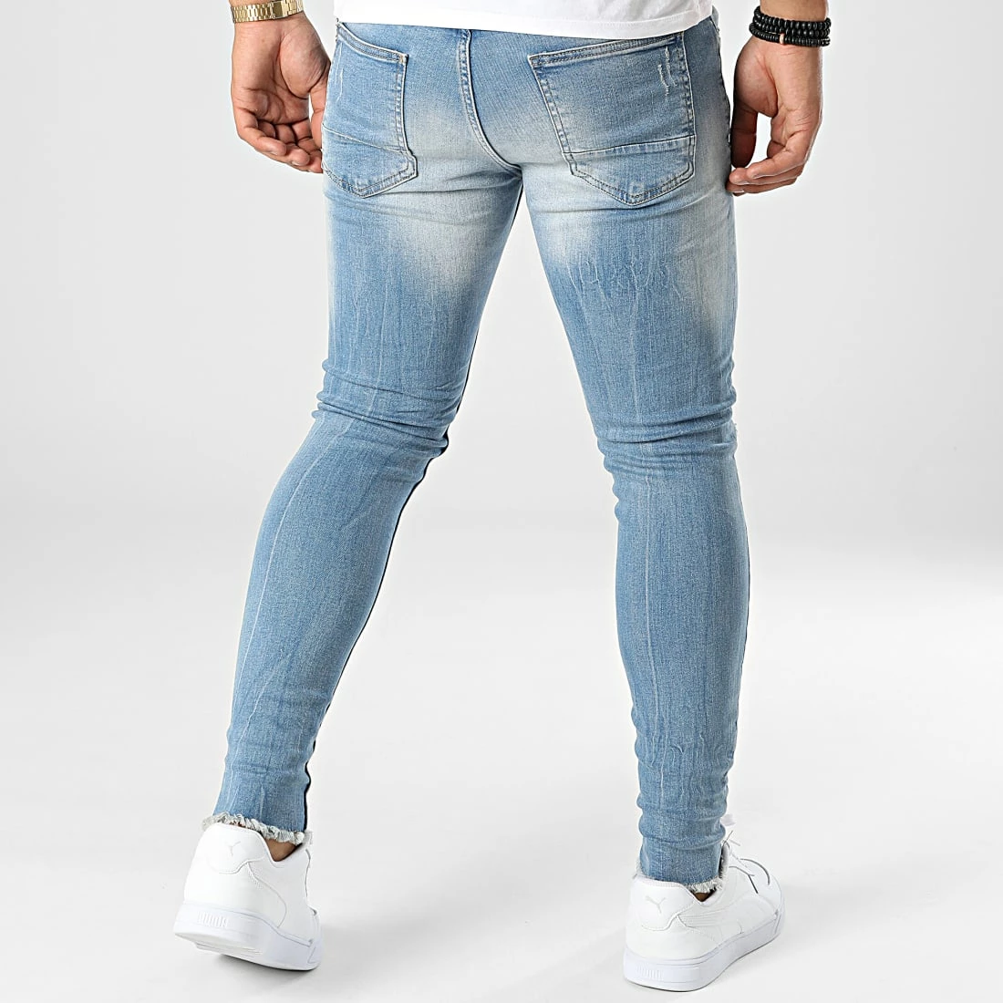 Meilleur prix 🎁 Jean Skinny DHZ-3885 Bleu Wash de Classic Series 🌟 6 Meilleur prix 🎁 Jean Skinny DHZ-3885 Bleu Wash de Classic Series 🌟 – Image 4