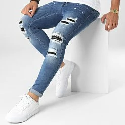Coupon ⌛ Jean Skinny DHZ-3875 Bleu Denim de Classic Series 😍 -Classic Series Soldes classic series 336452 DHZ 3875 1 MAVI 20220912T161910 03