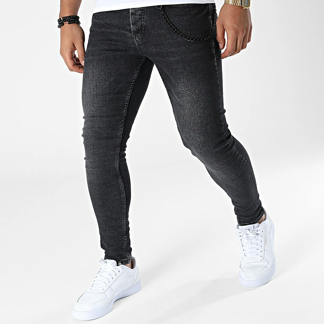 Meilleure vente 👏 Jean Skinny DHZ-3904 Noir de Classic Series ⭐ 3 Meilleure vente 👏 Jean Skinny DHZ-3904 Noir de Classic Series ⭐