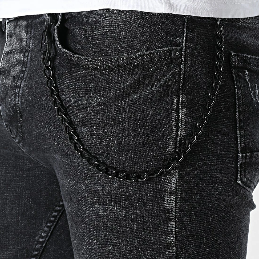 Meilleure vente 👏 Jean Skinny DHZ-3904 Noir de Classic Series ⭐ 4 Meilleure vente 👏 Jean Skinny DHZ-3904 Noir de Classic Series ⭐ – Image 2