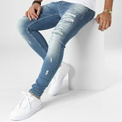 Top 10 😉 Jean Skinny DHZ-3866 Bleu Wash de Classic Series ⌛ -Classic Series Soldes classic series 336462 DHZ 3866 1 AMAVI 20220912T160300 03