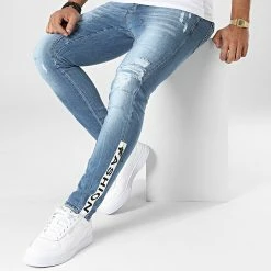Le moins cher 🔥 Jean Skinny DHZ-3639 Bleu Denim de Classic Series ⌛ -Classic Series Soldes classic series 336499 DHZ 3639 2 OMAVI 20220912T160641 03