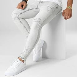 Budget 🛒 Jean Skinny DHZ-3870 Gris de Classic Series 🎁 -Classic Series Soldes classic series 336503 DHZ 3870 2 AFUME 20220912T162055 03