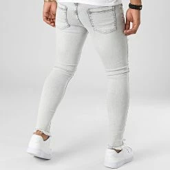 Budget 🛒 Jean Skinny DHZ-3870 Gris de Classic Series 🎁 -Classic Series Soldes classic series 336503 DHZ 3870 2 AFUME 20220912T162057 04