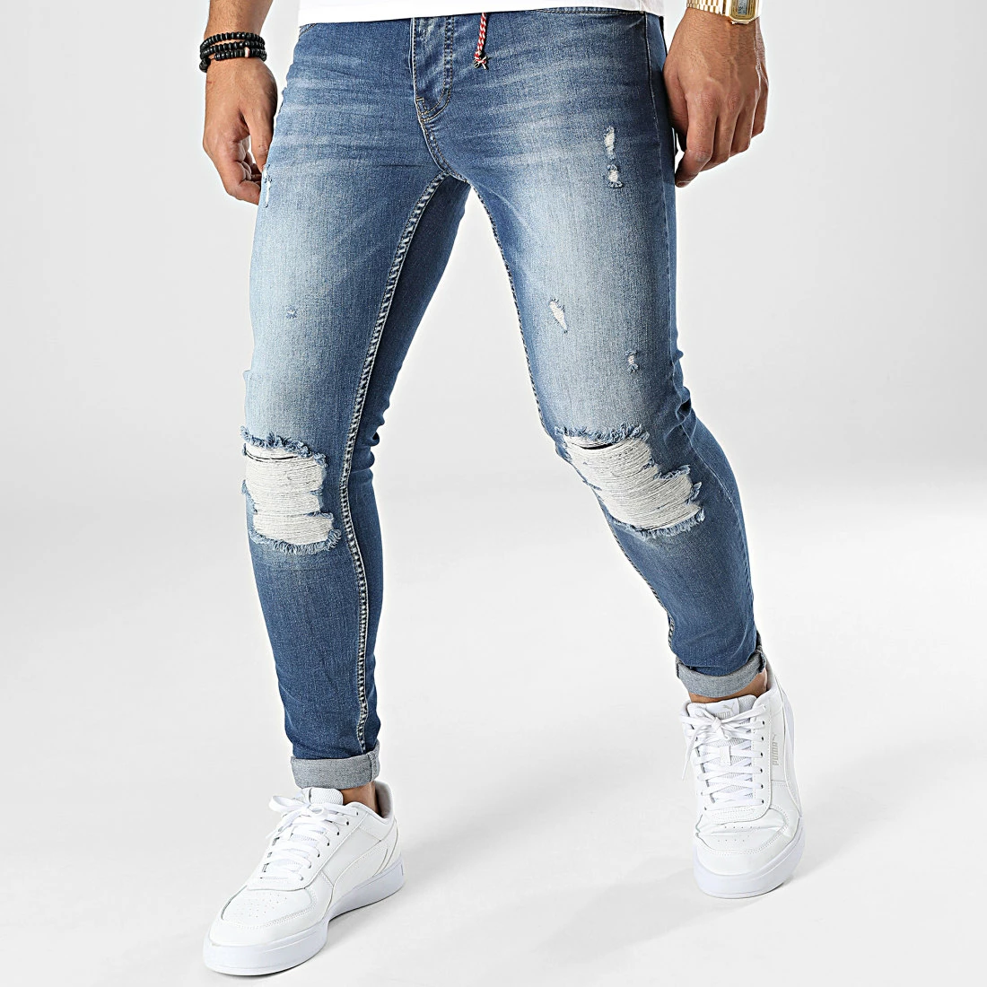 Nouveau 👍 Jean Skinny 3900 Bleu Denim de Classic Series 🌟 3 Nouveau 👍 Jean Skinny 3900 Bleu Denim de Classic Series 🌟