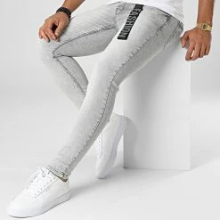 Acheter 💯 Jean Skinny DHZ-3882 Gris de Classic Series 🛒 -Classic Series Soldes classic series 336511 DHZ 3882 2 AFUME 20220912T162143 03