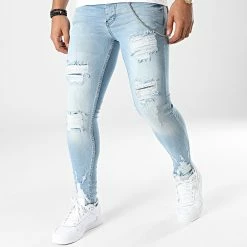 Sortie 💯 Jean Skinny DHZ-3845 Bleu Wash de Classic Series 🎉