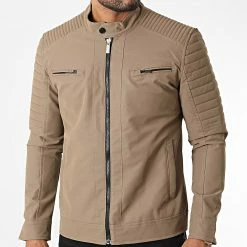 Meilleure affaire 🔔 Veste Biker 117 Marron Taupe de Classic Series ✨ 8 Meilleure affaire 🔔 Veste Biker 117 Marron Taupe de Classic Series ✨ -Classic Series Soldes classic series 336573 117 VIZON 20220915T151735 03