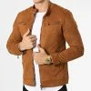Vente flash 💯 Veste Biker Suédine 506 Camel de Classic Series 😍 -Classic Series Soldes classic series 336575 506 TABA 20220912T155710 01