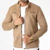 Top 10 👏 Veste Biker Suédine 506 Beige Foncé de Classic Series 👍 -Classic Series Soldes classic series 336576 506 CAMEL 20220915T151749 01