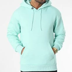 Bon marché 💯 Sweat Capuche GK-1097 Vert Menthe de Classic Series 🤩