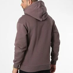 Le moins cher 🥰 Sweat Capuche GK-1097 Marron de Classic Series 🌟 -Classic Series Soldes classic series 336623 GK 1097 MURDUM 20220922T155929 04