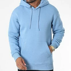 Tout neuf 🤩 Sweat Capuche GK-1097 Bleu Clair de Classic Series ⭐ -Classic Series Soldes classic series 336624 GK 1097 MAVI 20220922T152743 03