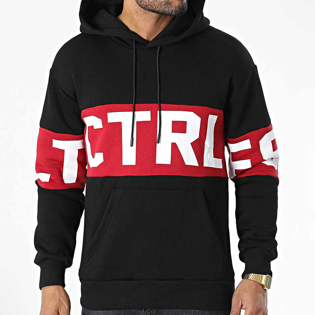 Promo ⌛ Sweat Capuche GK-1117 Noir de Classic Series 😀 3 Promo ⌛ Sweat Capuche GK-1117 Noir de Classic Series 😀