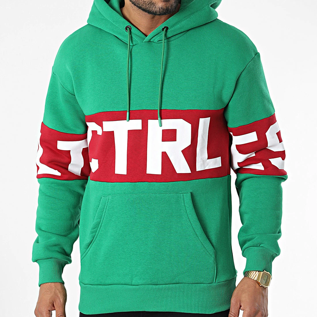 De gros 🌟 Sweat Capuche GK-1117 Vert de Classic Series 🤩 5 De gros 🌟 Sweat Capuche GK-1117 Vert de Classic Series 🤩 – Image 3