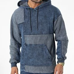 Promo ⌛ Sweat Capuche GK-1087 Bleu Marine de Classic Series 😉 -Classic Series Soldes classic series 336630 GK 1087 LACI 20220922T160208 03