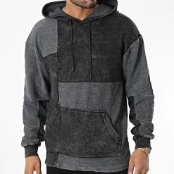 Meilleure affaire 💯 Sweat Capuche GK-1087 Noir de Classic Series 🔥 -Classic Series Soldes classic series 336631 GK 1087 SIYAH 20220922T153115 pg