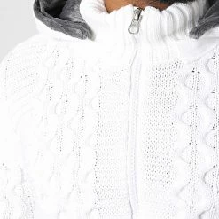 Sortie 👏 Gilet Capuche 3002 Blanc de Classic Series ✔️ -Classic Series Soldes classic series 336657 3002 WHITE 20220916T155258 02