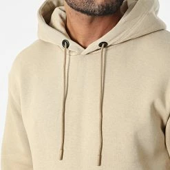 Meilleure vente ⌛ Sweat Capuche GK-1097 Beige de Classic Series ⌛ -Classic Series Soldes classic series 336675 GK 1097 BEJ 20220922T153133 02