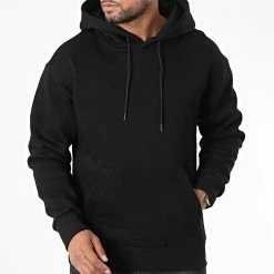 Bon marché ✔️ Sweat Capuche GK-1097 Noir de Classic Series ⌛ -Classic Series Soldes classic series 336677 GK 1097 SIYAH 20220922T155408 03