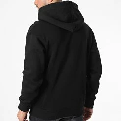 Bon marché ✔️ Sweat Capuche GK-1097 Noir de Classic Series ⌛ -Classic Series Soldes classic series 336677 GK 1097 SIYAH 20220922T155409 04