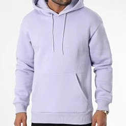 Remise ✔️ Sweat Capuche GK-1097 Violet Clair de Classic Series 🧨 -Classic Series Soldes classic series 336679 GK 1097 LILA 20220922T152652 03