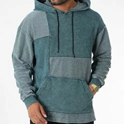 De gros ❤️ Sweat Capuche GK-1087 Vert de Classic Series 🥰 -Classic Series Soldes classic series 336681 GK 1087 HAKI 20220922T153016 03