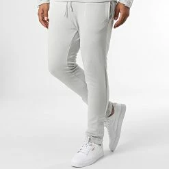 Remise 🥰 Ensemble De Survetement GK-1070T Gris Clair de Classic Series ⭐ -Classic Series Soldes classic series 336742 GK 1070T ACIKGR 20220909T150936 04