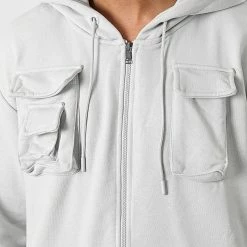 Remise 🎉 Ensemble De Survetement GK-1069T Gris Clair de Classic Series 💯 -Classic Series Soldes classic series 336797 GK 1069T ACIK GRI 20220909T150950 02