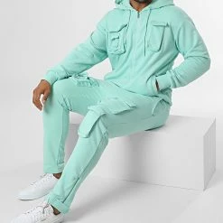Top 10 🔥 Ensemble De Survetement GK-1069T Vert Menthe de Classic Series 🛒